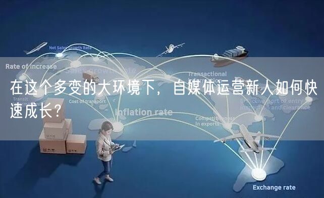 在这个多变的大环境下,自媒体运营新人如何快速成长?