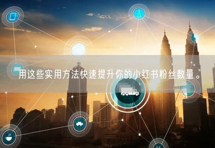 用这些实用方法快速提升你的小红书粉丝数量。