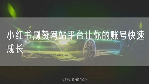 小红书刷赞网站平台让你的账号快速成长