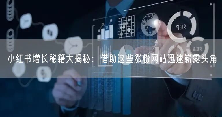 小红书增长秘籍大揭秘：借助这些涨粉网站迅速崭露头角