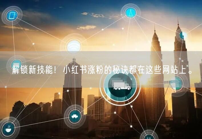 解锁新技能!小红书涨粉的秘诀都在这些网站上。