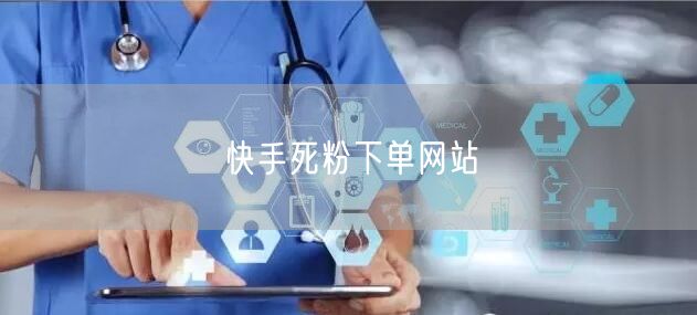 快手死粉下单网站
