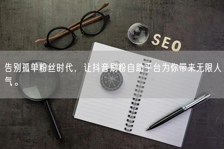 告别孤单粉丝时代,让抖音刷粉自助平台为你带来无限人气。